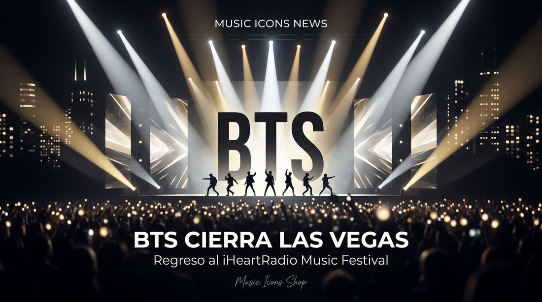 BTS cierra la primera noche del iHeartRadio Music Festival 2026 en Las Vegas