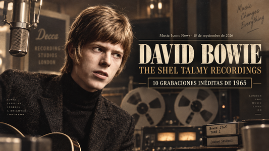 David Bowie The Shel Talmy Recordings 2026 grabaciones inéditas de 1965 - Music Icons News