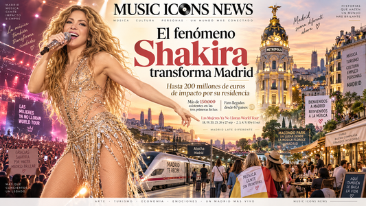 El fenómeno Shakira transforma Madrid: hasta 200 millones de euros de impacto por su residencia