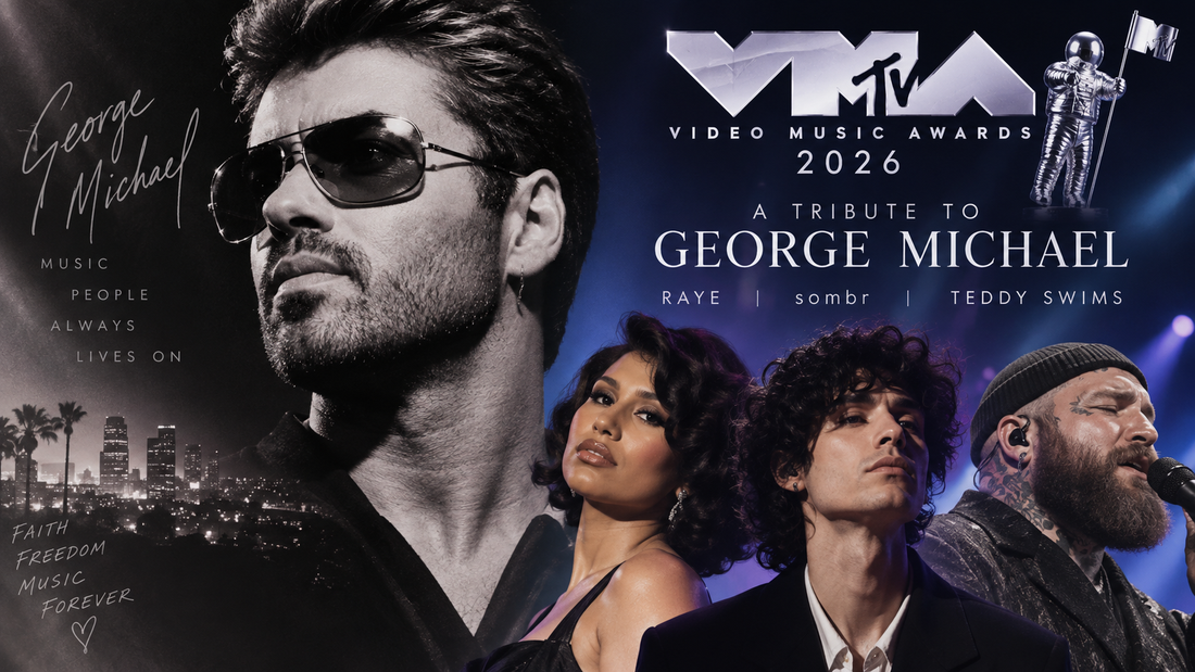 George Michael será homenajeado en los MTV VMAs 2026 por RAYE, sombr y Teddy Swims