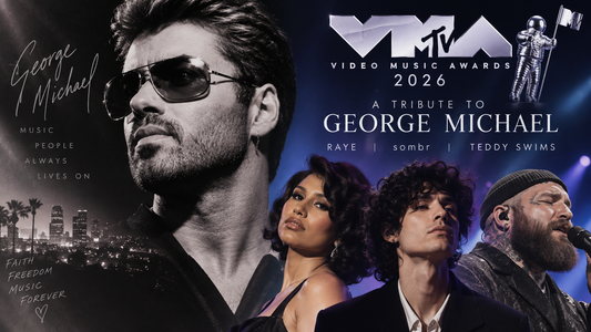 George Michael será homenajeado en los MTV VMAs 2026 por RAYE, sombr y Teddy Swims