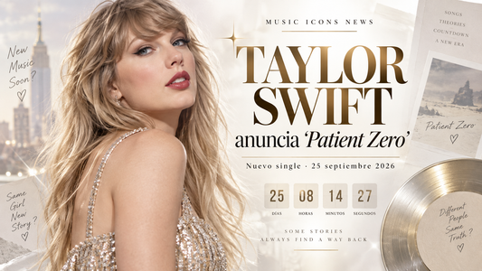 Taylor Swift anuncia “Patient Zero”: su nuevo single llegará el 25 de septiembre