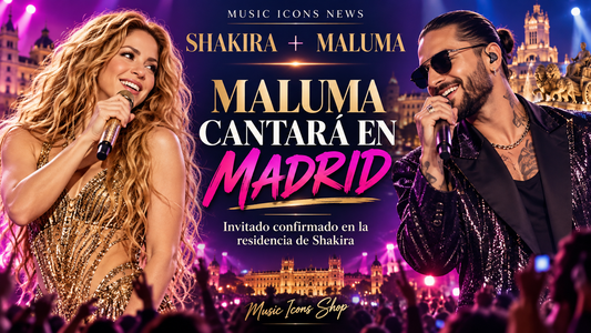 Shakira confirma que Maluma cantará con ella en uno de sus conciertos de Madrid