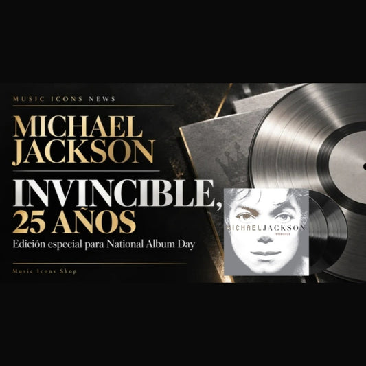 Michael Jackson Invincible 25 aniversario - National Album Day 2026