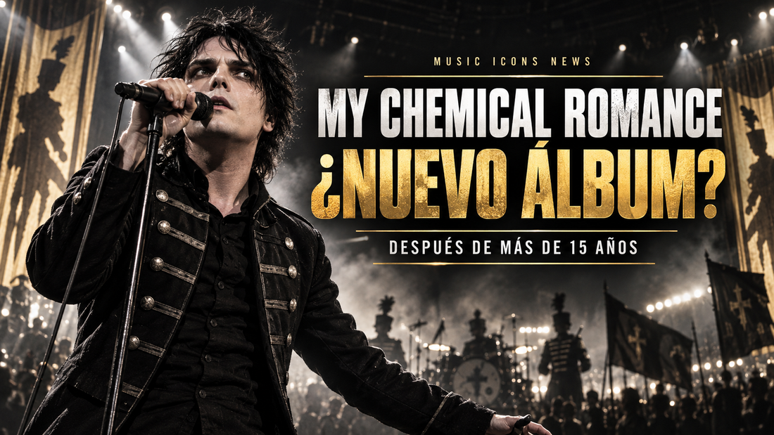 Gerard Way actuando con My Chemical Romance ante la posibilidad de un nuevo álbum
