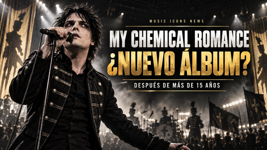 Gerard Way actuando con My Chemical Romance ante la posibilidad de un nuevo álbum