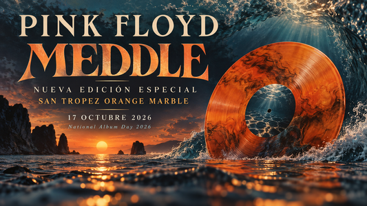 Pink Floyd Meddle San Tropez Orange Marble National Album Day 2026 - Music Icons News