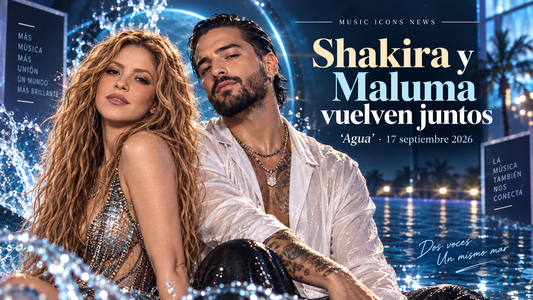 Shakira y Maluma Agua nueva colaboración 17 septiembre 2026 - Music Icons News