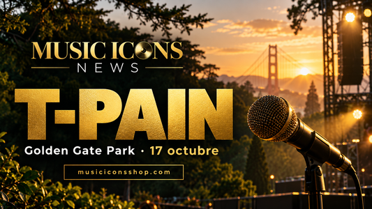 Ilustración editorial: T-PAIN — Golden Gate Park · 17 octubre