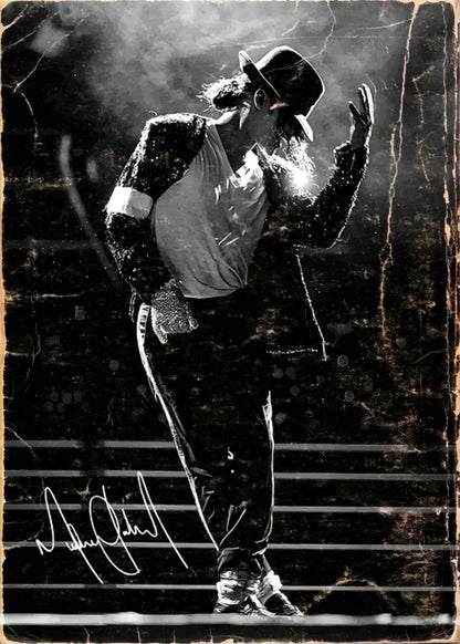 Camiseta Michael Jackson - Retro-Style King Of Pop Performance Poster - diseño EP210602