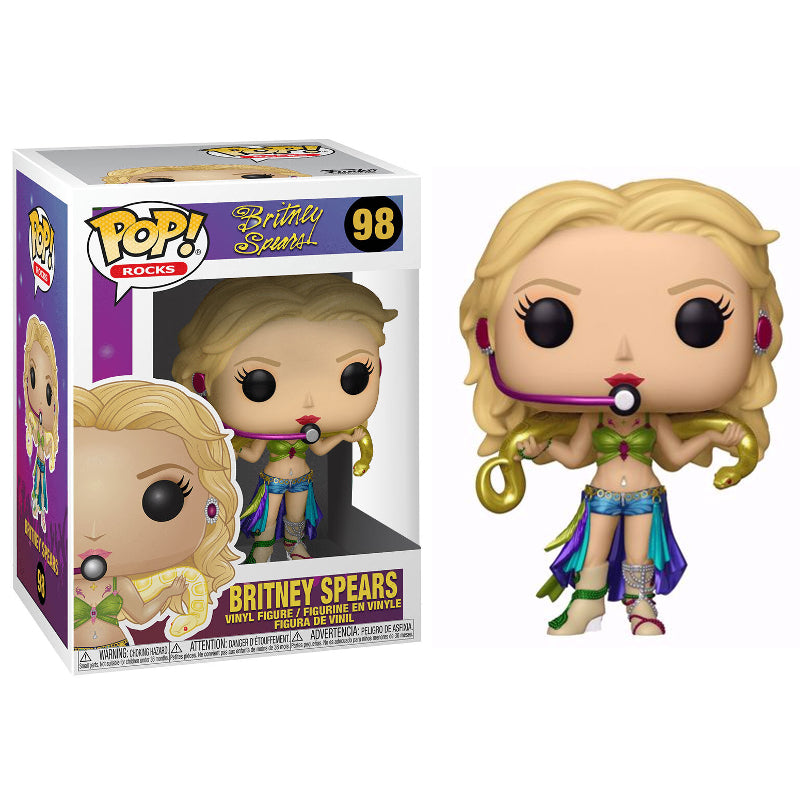 Funko Pop Britney Spears número 98 Metallic Exclusive