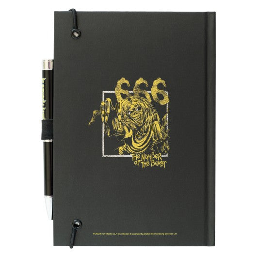 Cuaderno A5 Iron Maiden con bolígrafo proyector · Oficial - vista 2