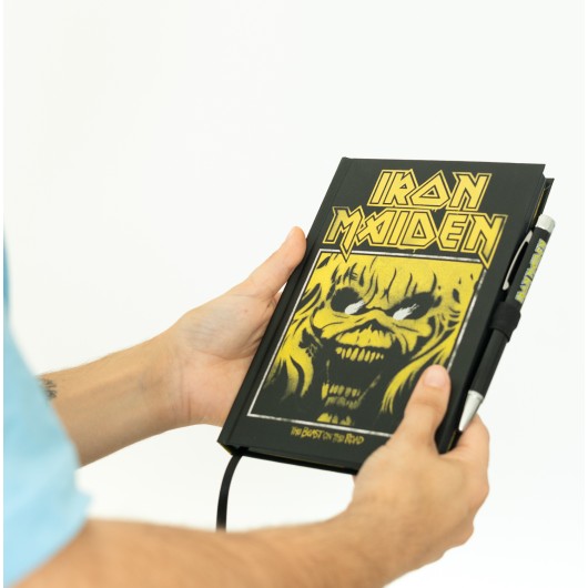 Cuaderno A5 Iron Maiden con bolígrafo proyector · Oficial - vista 5