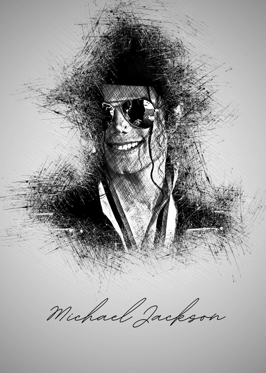 Michael Jackson - Michael J Sketch | Masyam Art