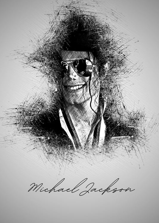 Michael Jackson - Michael J Sketch | Masyam Art