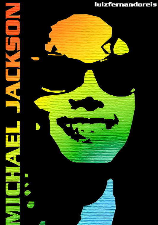 Michael Jackson - Pop Art Portrait | Movie Poster Vault