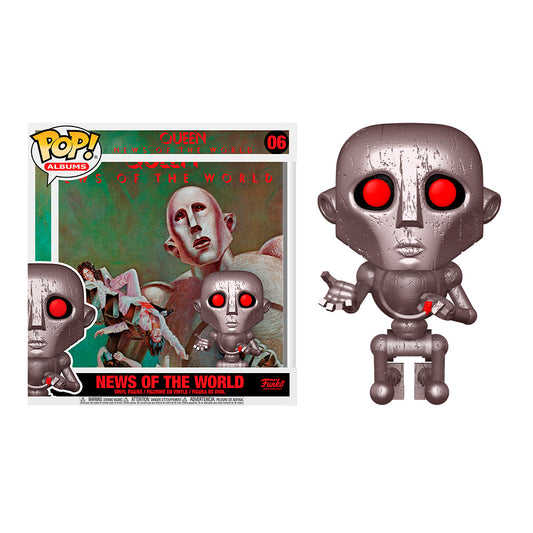 Funko Pop! Albums Queen News of the World — producto oficial