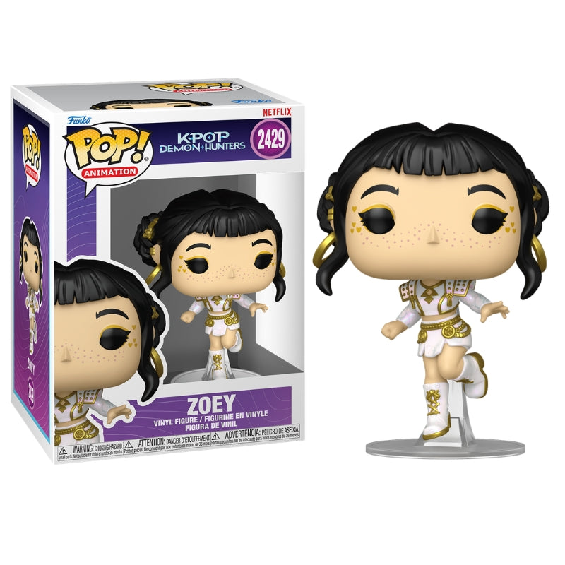 Funko Pop! KPop Demon Hunters Zoey — producto oficial