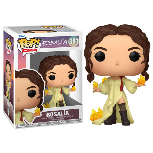 Funko Pop! Rocks Rosalía número 381 con caja