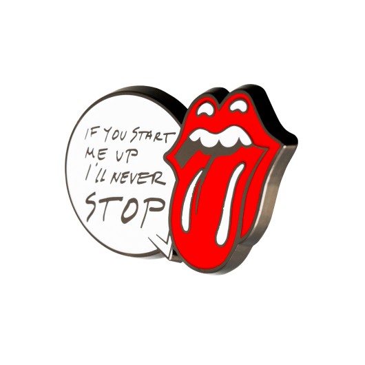 Imán The Rolling Stones esmaltado · Oficial - vista 2
