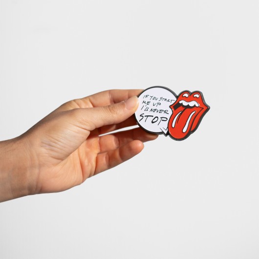 Imán The Rolling Stones esmaltado · Oficial - vista 7
