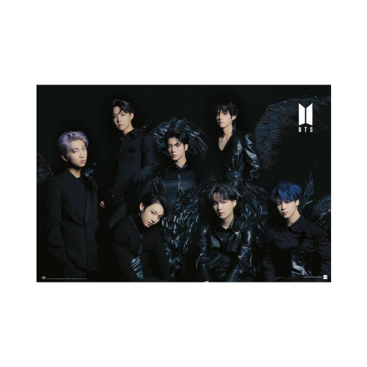 Póster BTS · Black Wings 61 × 91,5 cm · Oficial - imagen principal
