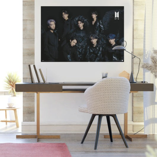 Póster BTS · Black Wings 61 × 91,5 cm · Oficial - vista 2