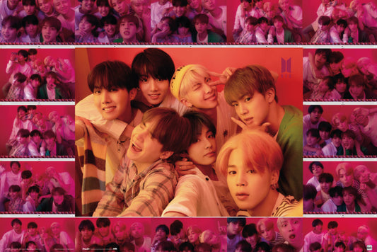 Póster oficial BTS Selfie de 91,5 por 61 centímetros