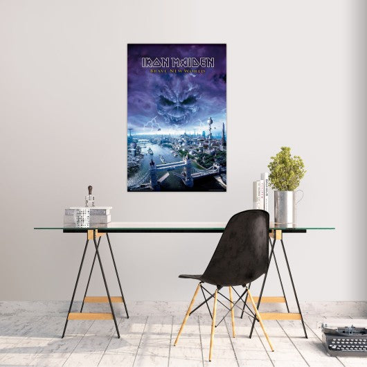 Póster Iron Maiden · Brave New World 61 × 91,5 cm · Oficial - vista 2