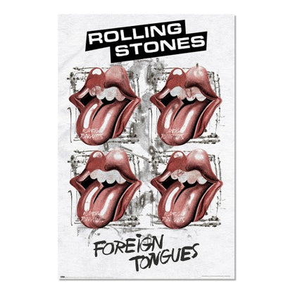 Póster The Rolling Stones · Foreign Tongues 61 × 91,5 cm · Oficial - imagen principal