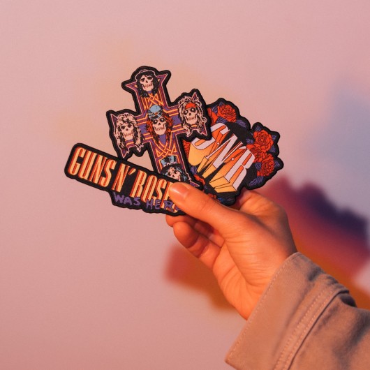 Set de 3 parches Guns N’ Roses bordados · Oficial - vista 7