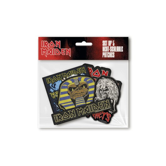 Set de 3 parches Iron Maiden bordados · Oficial - vista 2