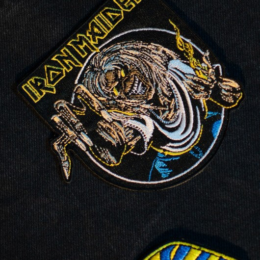 Set de 3 parches Iron Maiden bordados · Oficial - vista 5