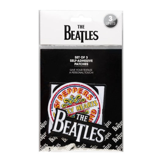 Set de 3 parches The Beatles bordados · Oficial - vista 2