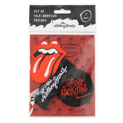Set de 3 parches The Rolling Stones bordados · Oficial - vista 2