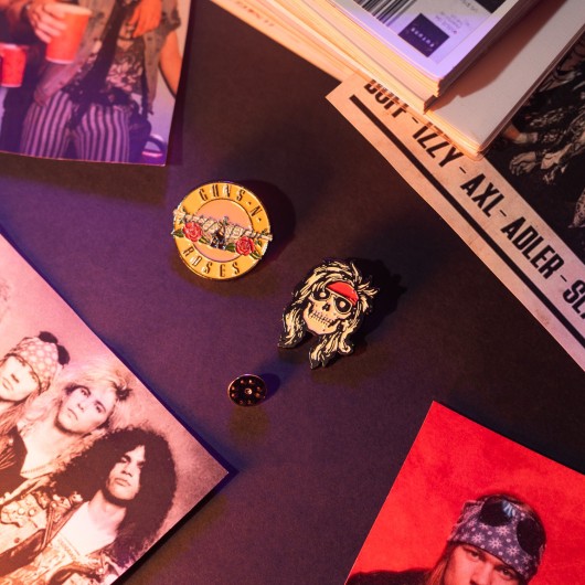 Set de 4 pins Guns N’ Roses esmaltados · Oficial - vista 5