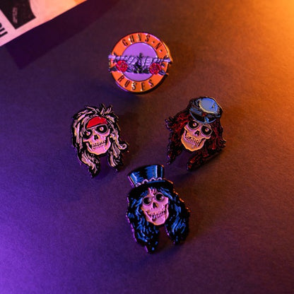 Set de 4 pins Guns N’ Roses esmaltados · Oficial - vista 7