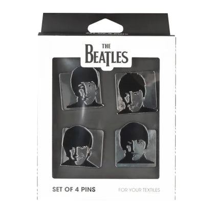 Set de 4 pins The Beatles esmaltados · Oficial - vista 2
