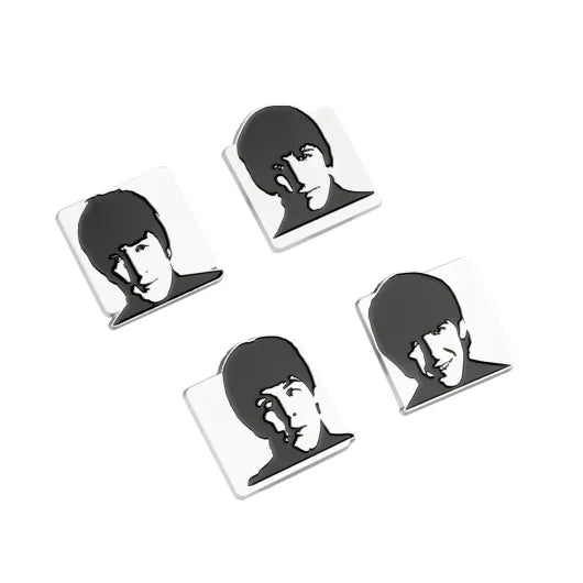 Set de 4 pins The Beatles esmaltados · Oficial - imagen principal