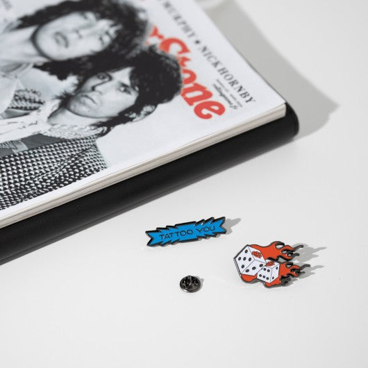 Set de 4 pins The Rolling Stones esmaltados · Oficial - vista 4