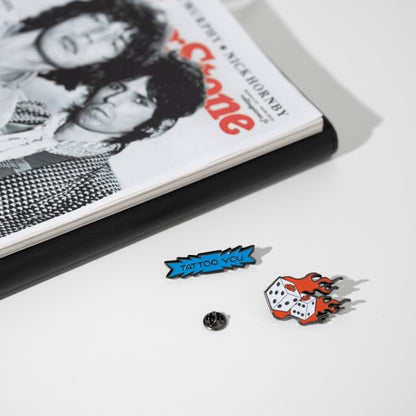 Set de 4 pins The Rolling Stones esmaltados · Oficial - vista 4