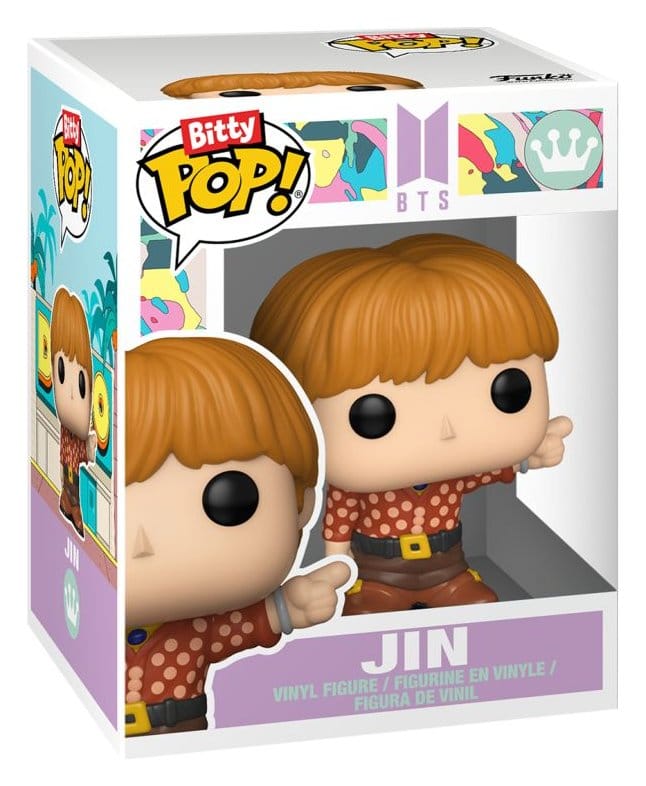 Funko Bitty Pop Stages BTS Jin Dynamite 2,5 cm oficial - vista 4