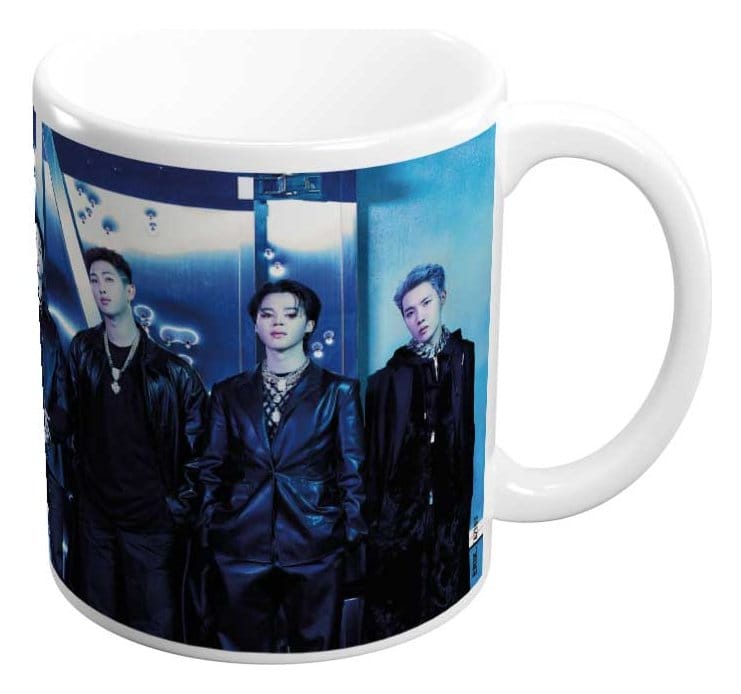 Taza BTS grupo oficial de cerámica 350 ml